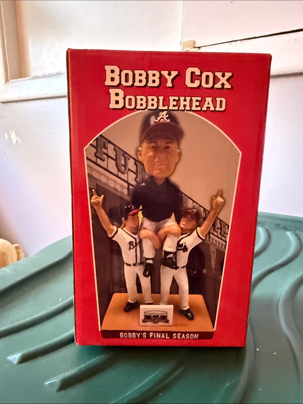 Bobby Cox Red Bobblehead Collector Figure
